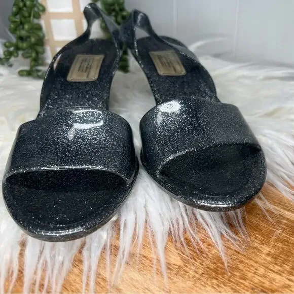 Marc by Marc JacobsJelly Sparkle Slingback SandalSize 6